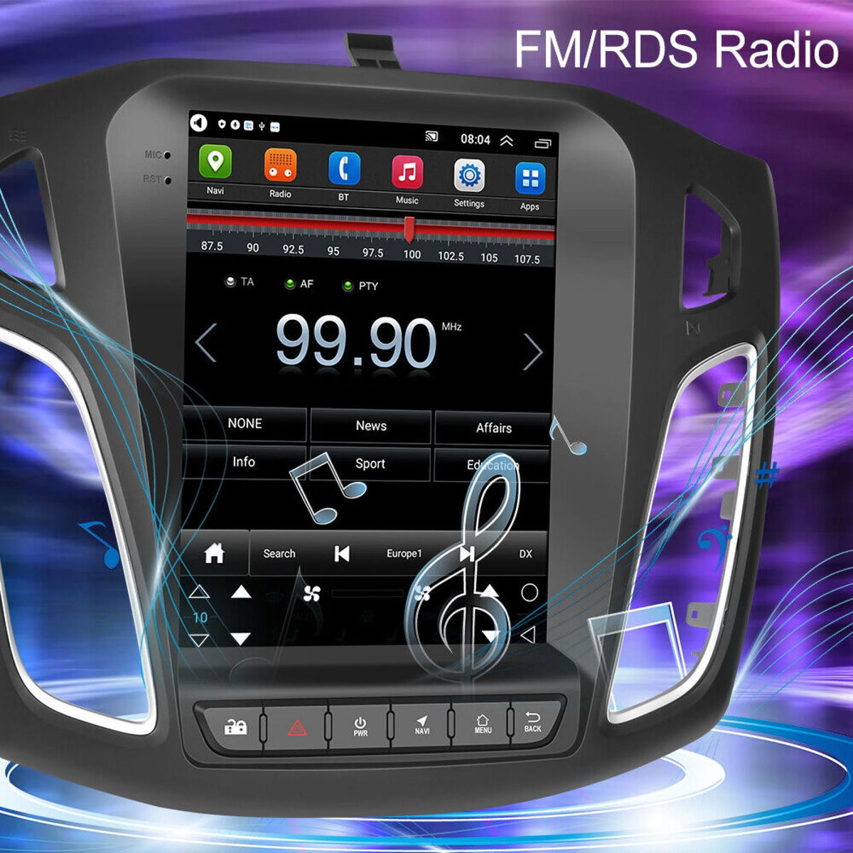 Android 12 Car Stereo Radio 9.7 Touch Screen with Backup Camera V273209