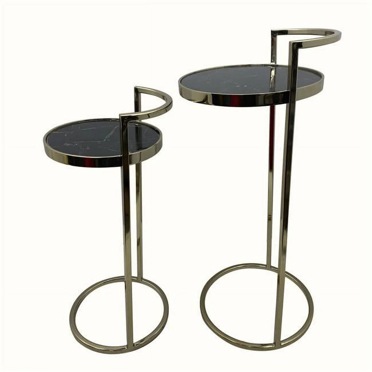 Round Nested End Tables Set of 2 H384114