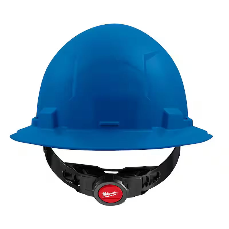 Blue Type 1 Class E Full Brim Non-Vented Hard Hat 5-Pack G745