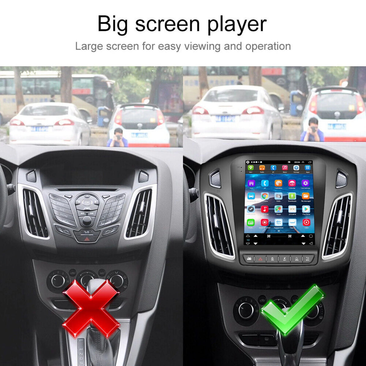 Android 12 Car Stereo Radio 9.7 Touch Screen with Backup Camera V273209