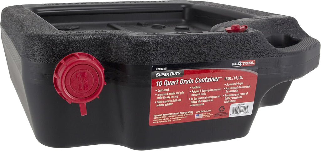 16-Quart Drain Container Y46482