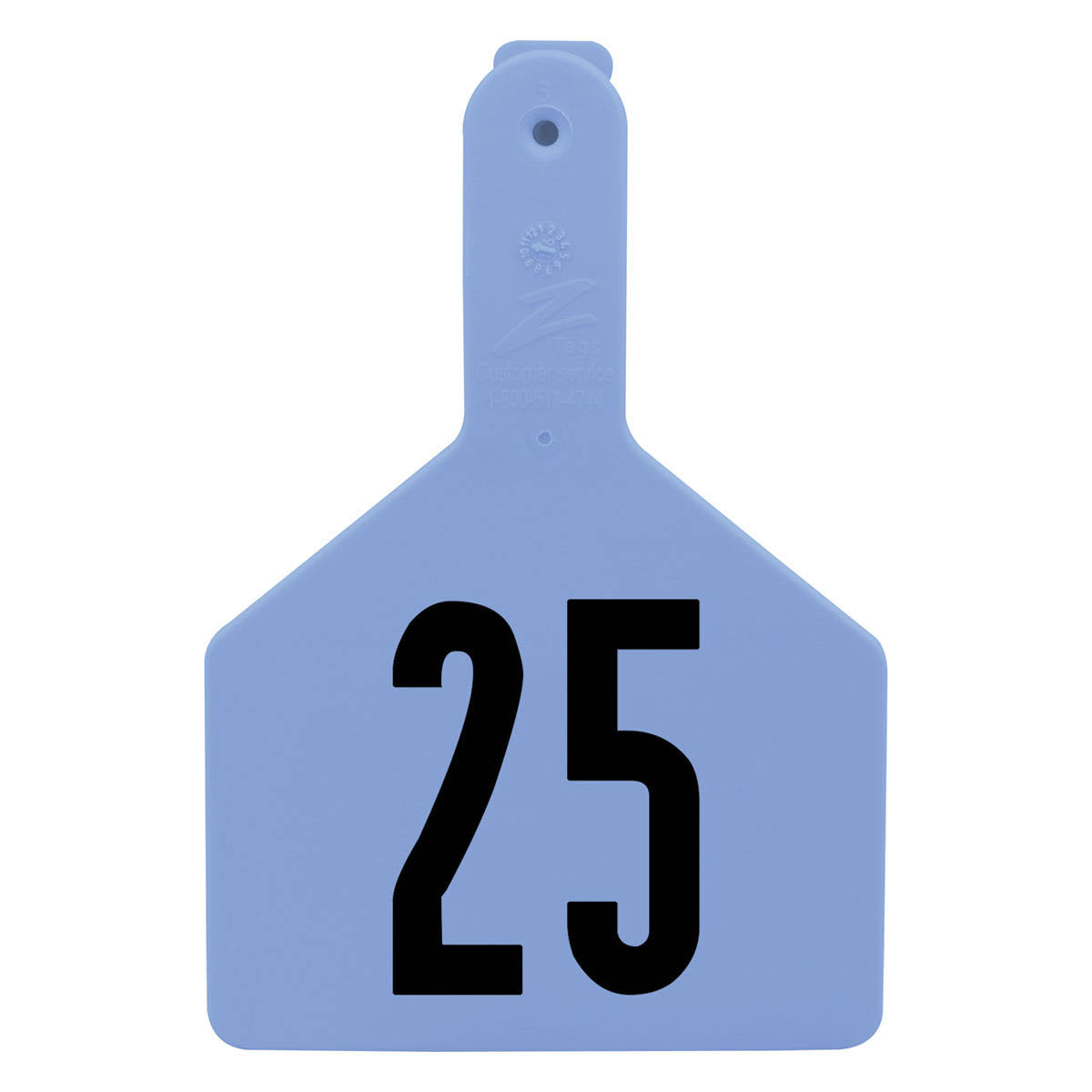 Numbered Cattle Ear Tags Blue T237846