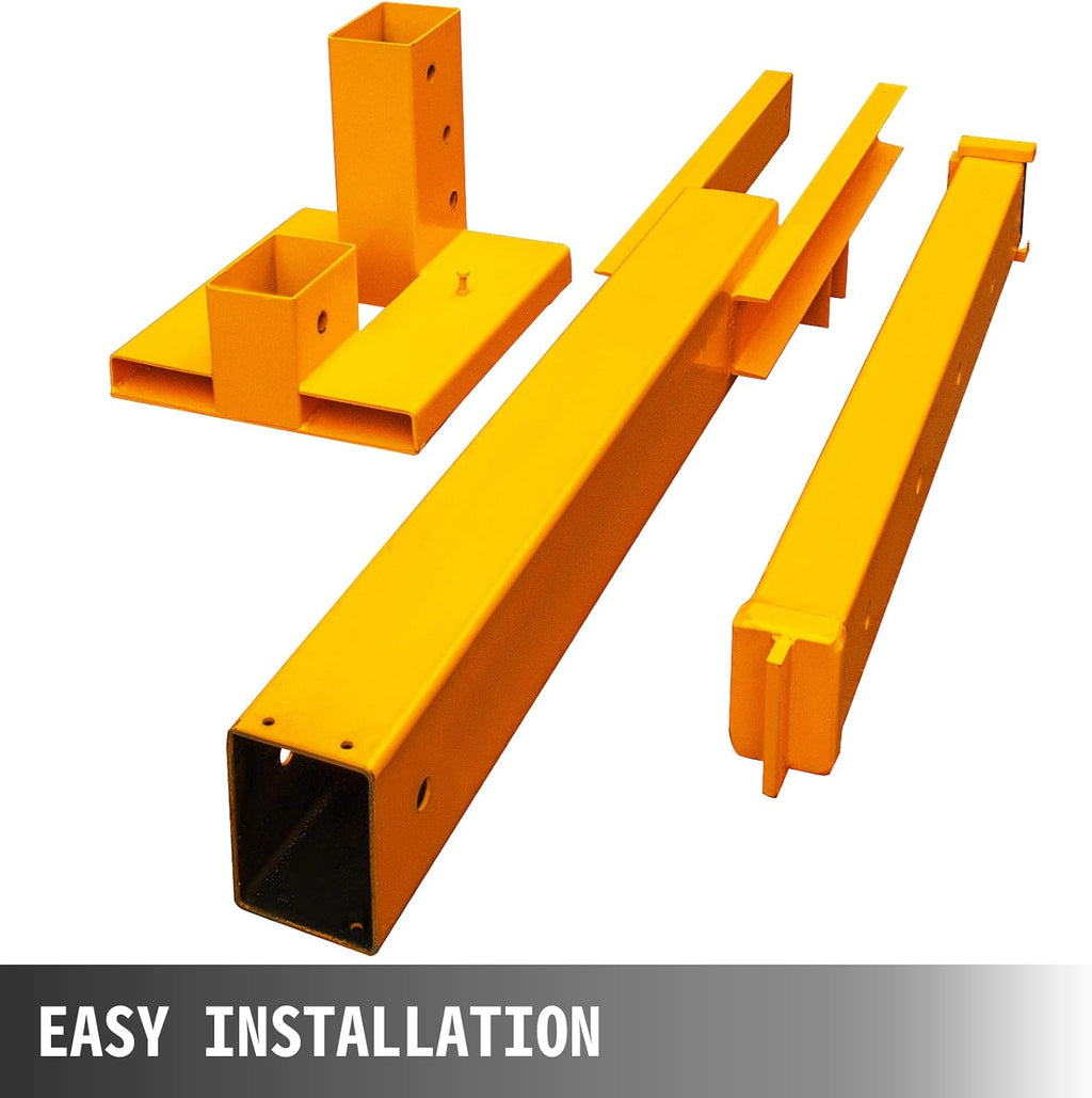 6000lbs Forklift Mobile Crane Attachment with 2 Hooks U397062