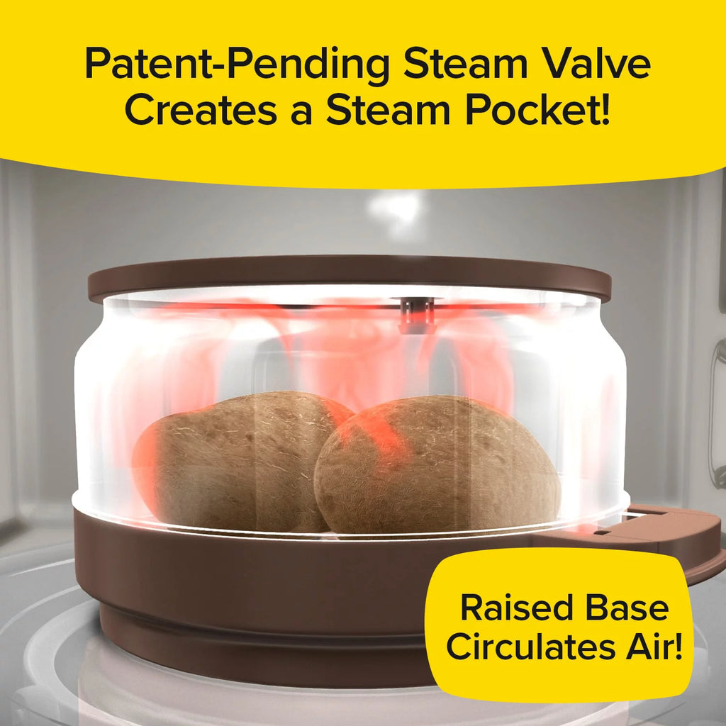 2 Pack Microwave Baked Potatoes Q709178