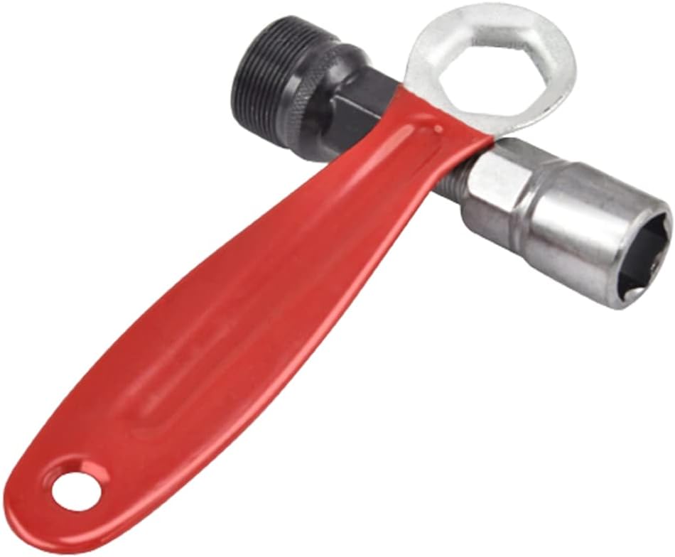 2 Pcs Bicycle Repair Tool Kit Crank Removal Tool 16mm Wrench Spanner Set K285983