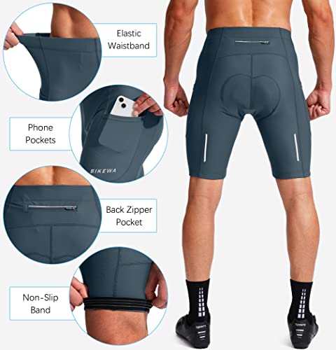 3D Padded Cycling Shorts with Zipper Pockets W511588
