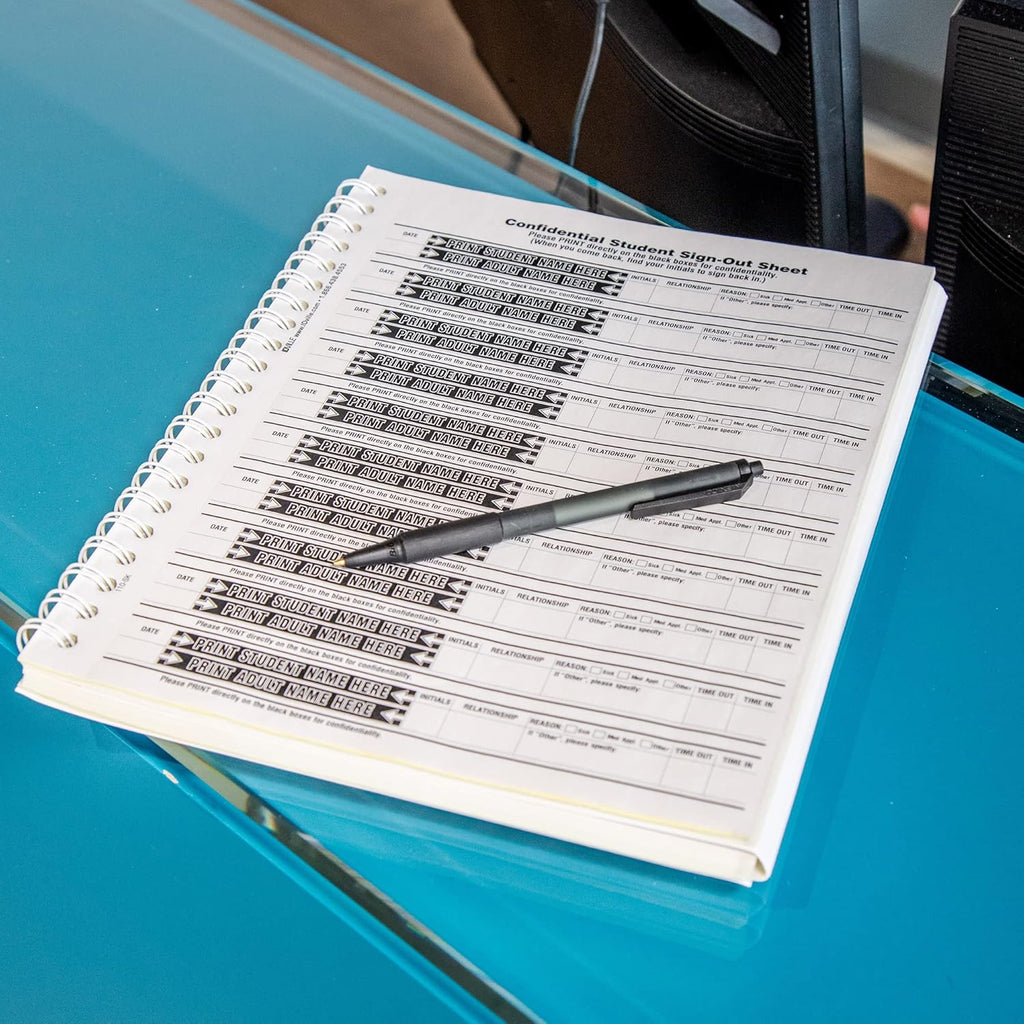 Sign-Out Book 500 Records Carbon Copy Pack of 2 Q42603