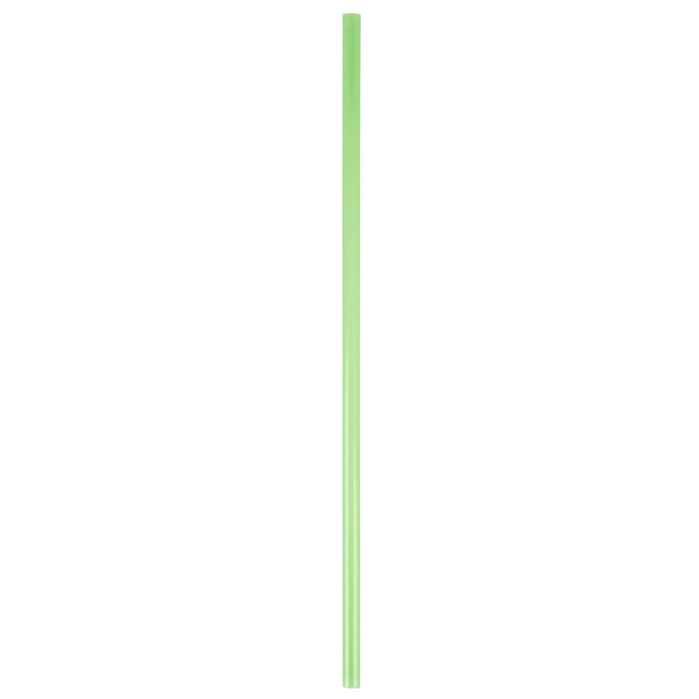 Green Unwrapped Straw 10 inch G109