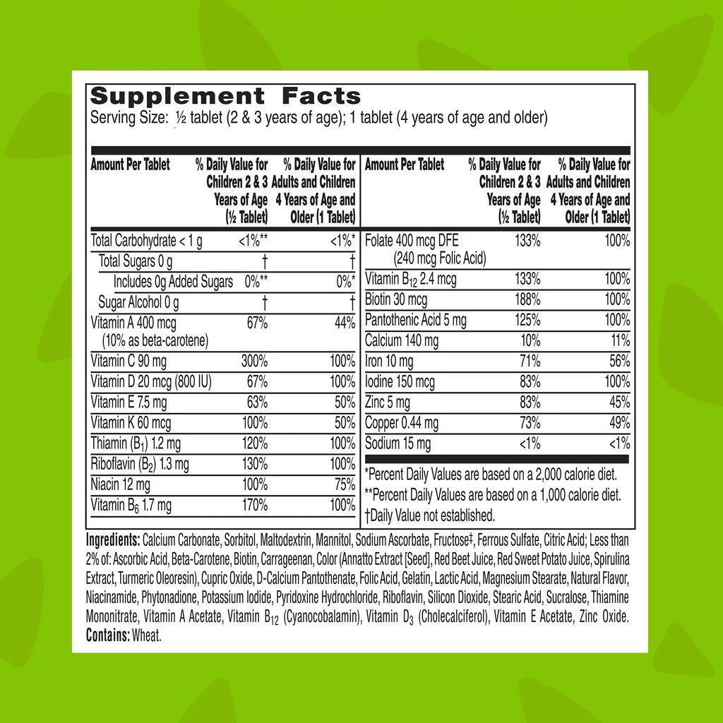150 Tablets (Pack of 2) Chewable Tablets I86753