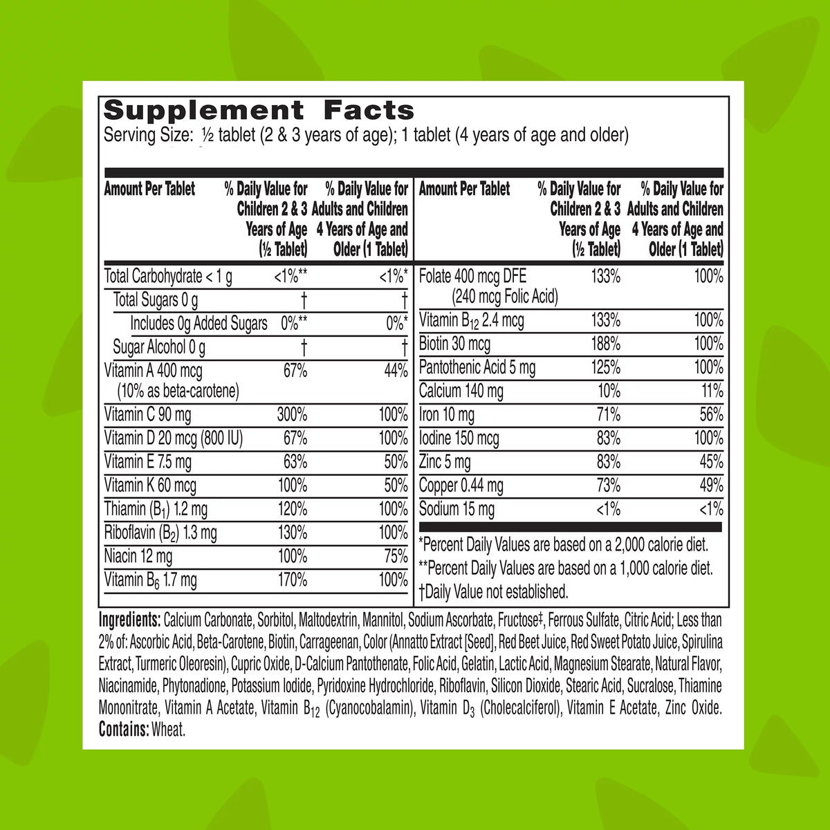 150 Tablets (Pack of 2) Chewable Tablets I86753