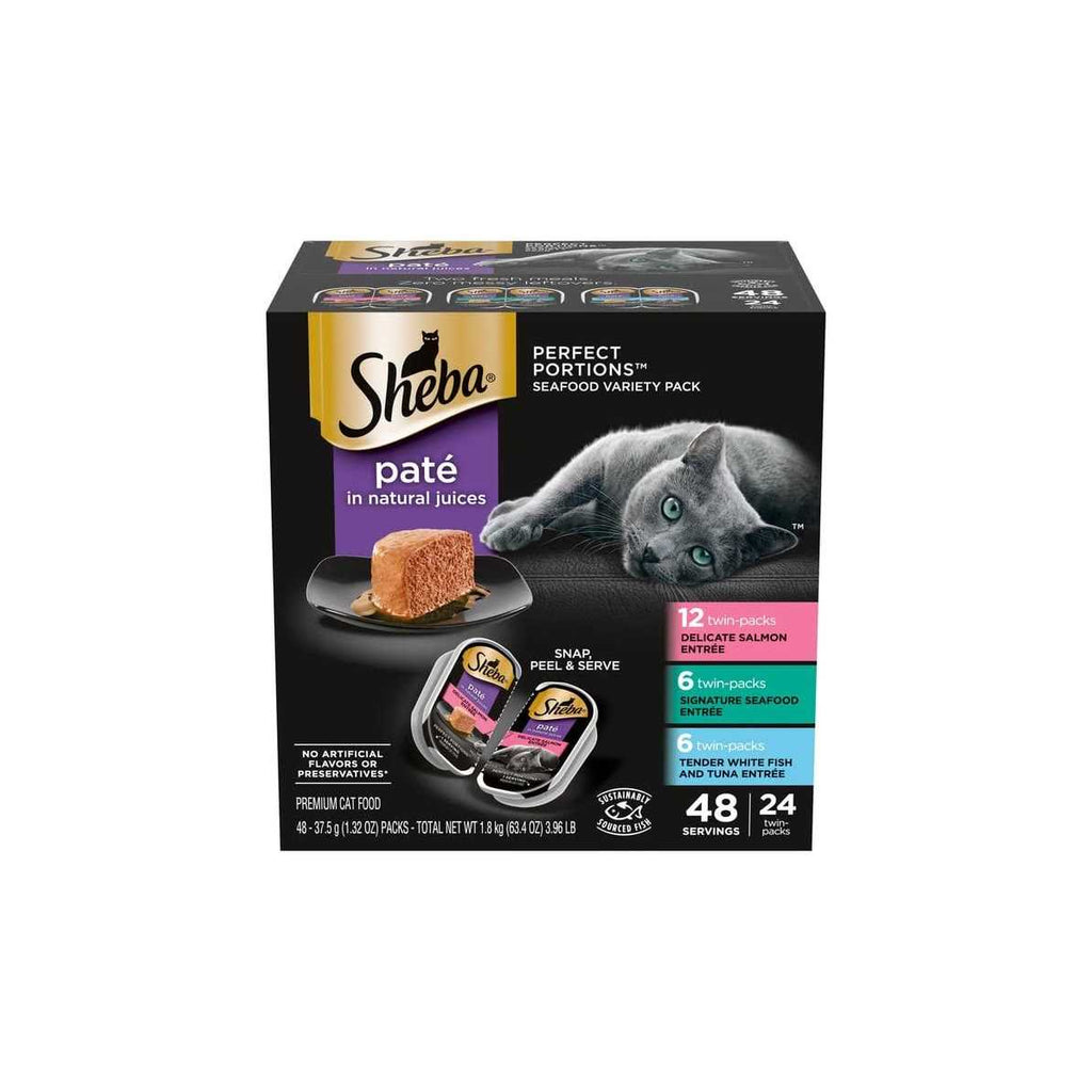 Seafood Variety Pack Cat Food B525