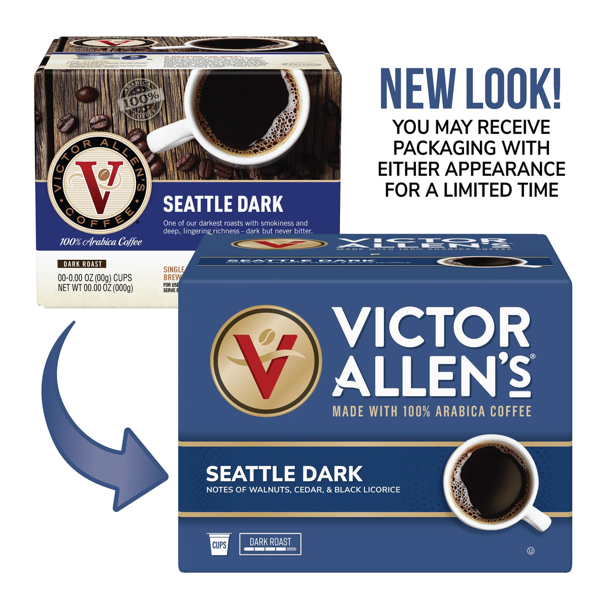 Dark Roast Single Serve Coffee Pods W24979