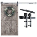 6.6 FT Sliding Barn Door Soft Close Hardware Kit M690071