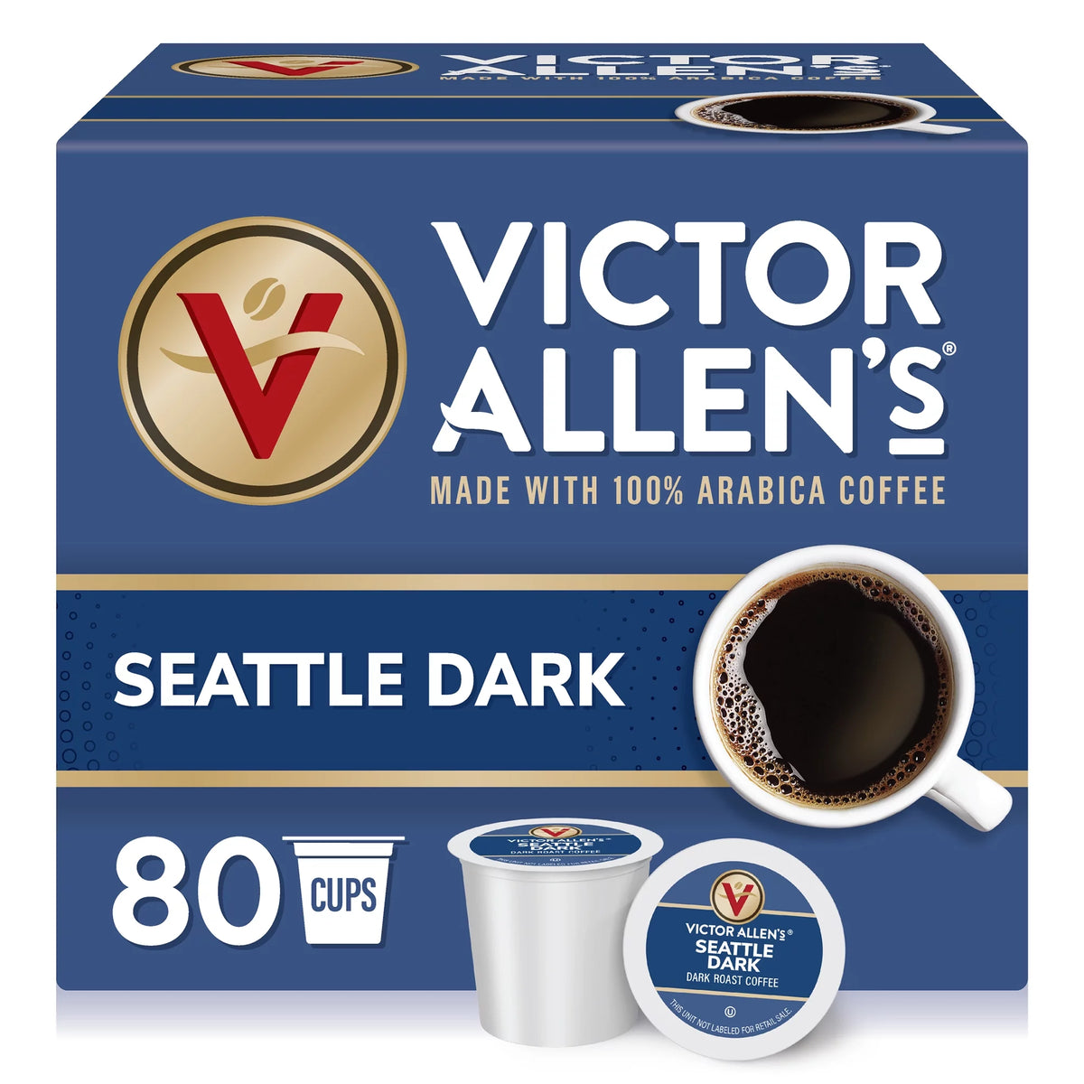 Dark Roast Single Serve Coffee Pods W24979