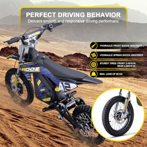 Blue Electric Dirt Bike J357804