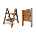 Gold Aluminum 3 Step Folding Stool U5714