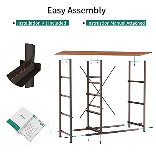 7 Drawer Fabric Dresser with Steel Frame G8776