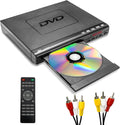 Mini DVD Player with AV Output USB Input Remote Control F37558