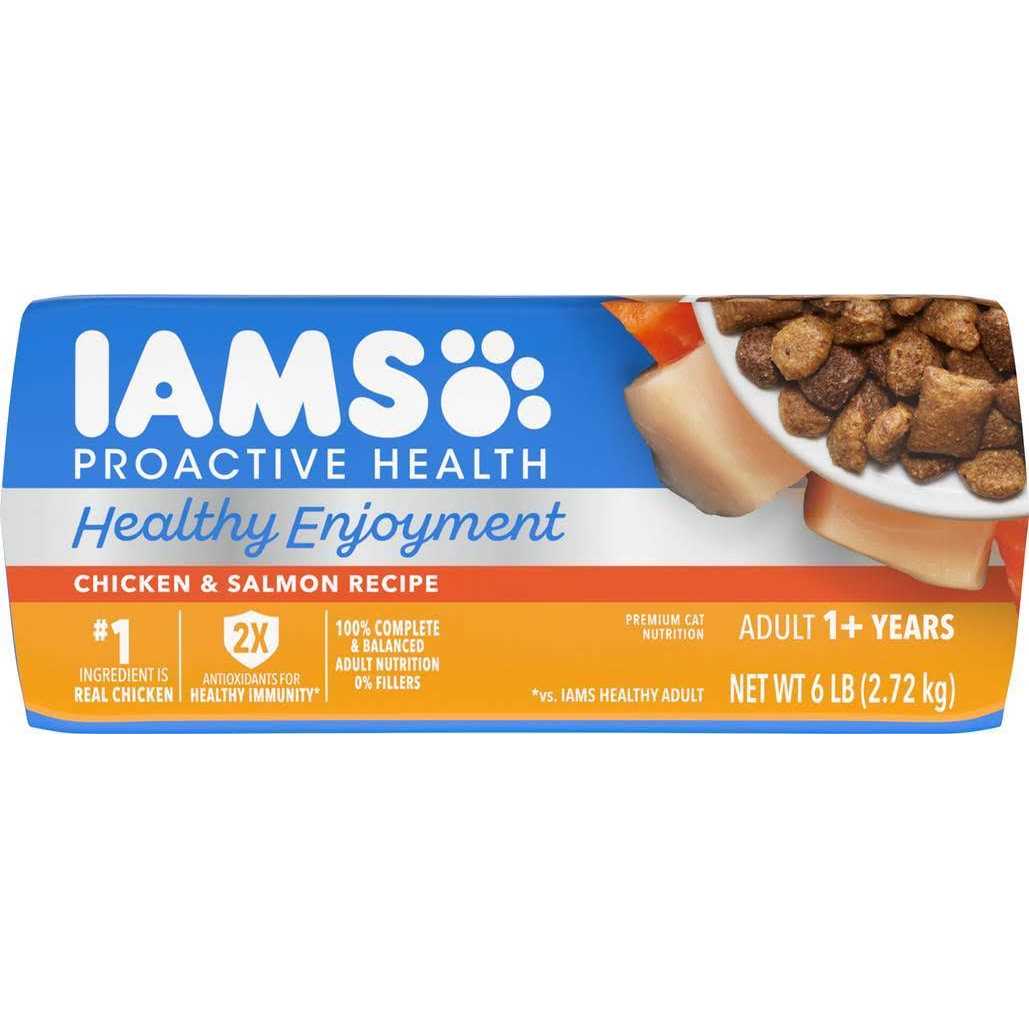 Chicken & Salmon Dry Cat Food H1641