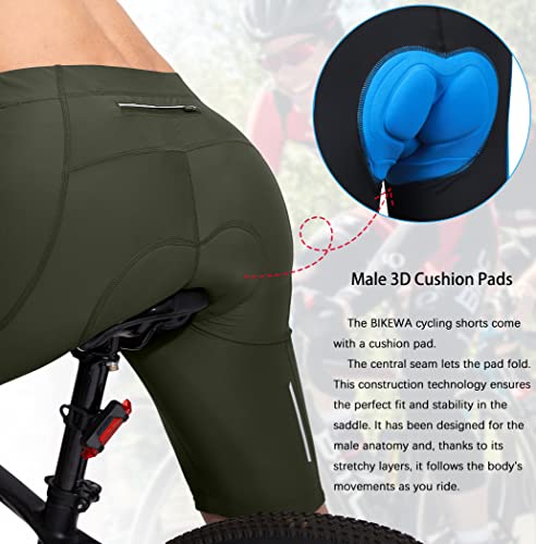 3D Padded Cycling Shorts with Zipper Pockets W511588