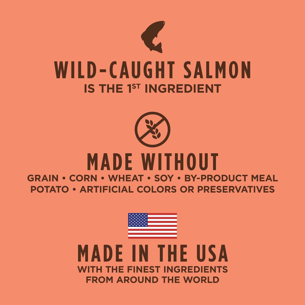 Grain Free Salmon Dry Cat Food F6046