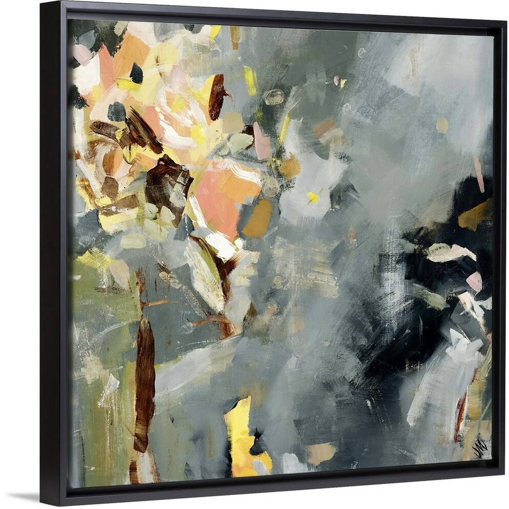 Black Float Frame Canvas Art - 16 x 16 C232243