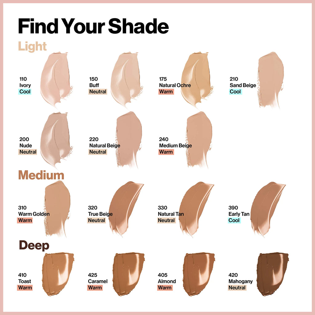 Full Cover Matte Foundation, 210 Sand Beige 1.0 Fl Oz (Pack of 3) Z344346