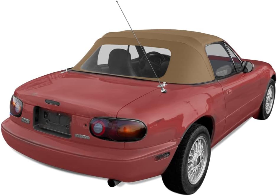 Black Cabrio Convertible Top for Mazda Miata 1989-2005 U5412
