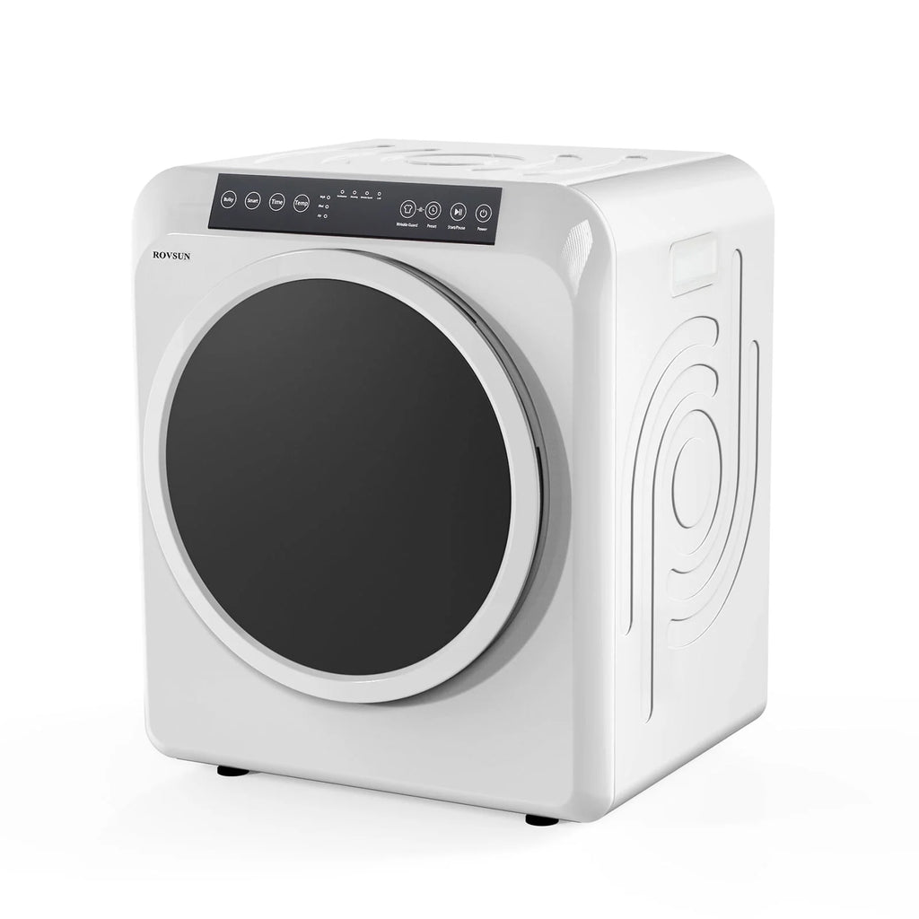 13.2LB Portable Front Load Laundry Dryer White B685730