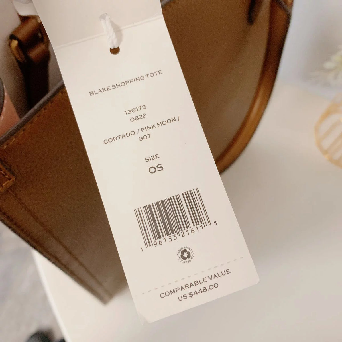 Shopping Tote C896