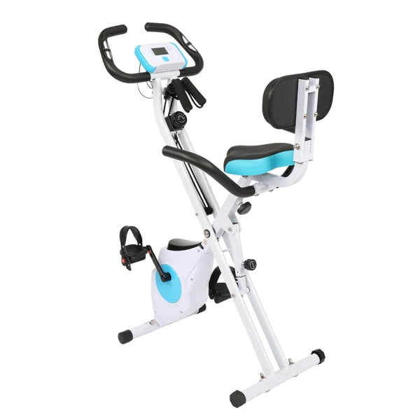 White Folding Exercise Bike E48674