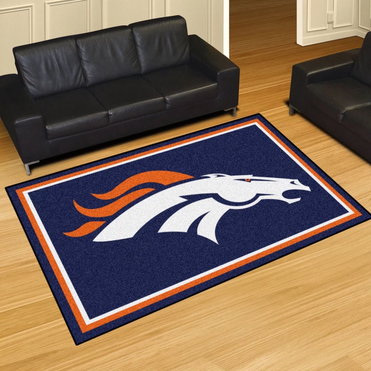 Denver Broncos 5'x8' Rug T7023