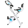 White Folding Exercise Bike E48674