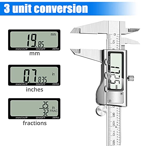 Stainless Steel Digital Caliper 6 Inch D3680