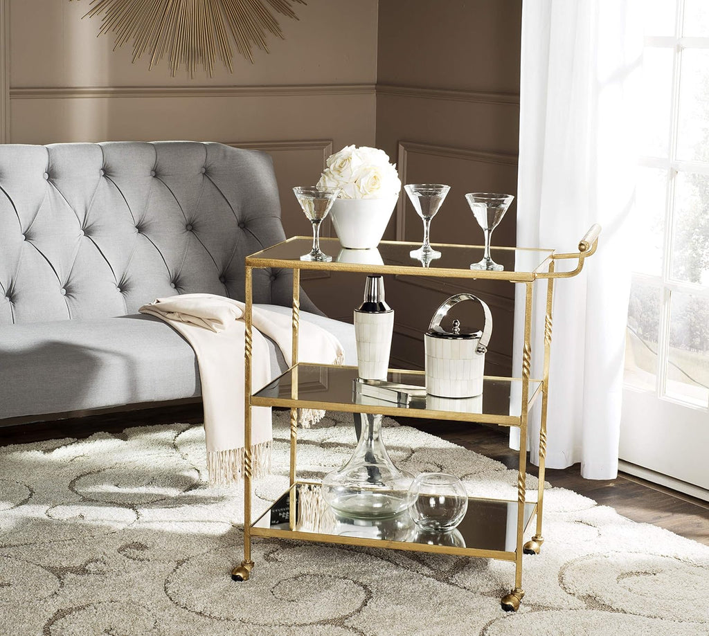 Silver Bar Cart O1530
