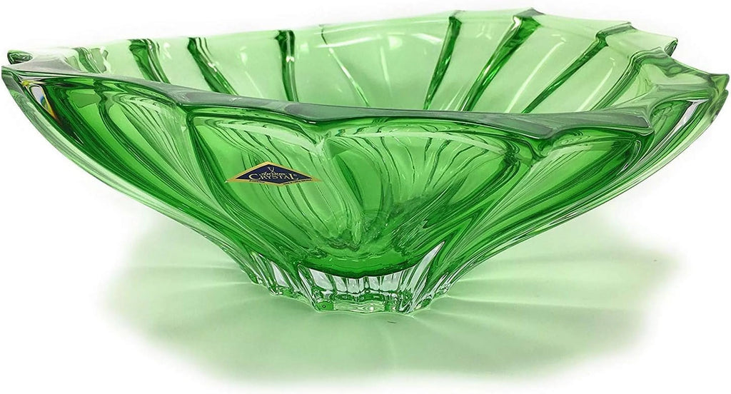 Bohemian Crystal Centerpiece Vase P77867