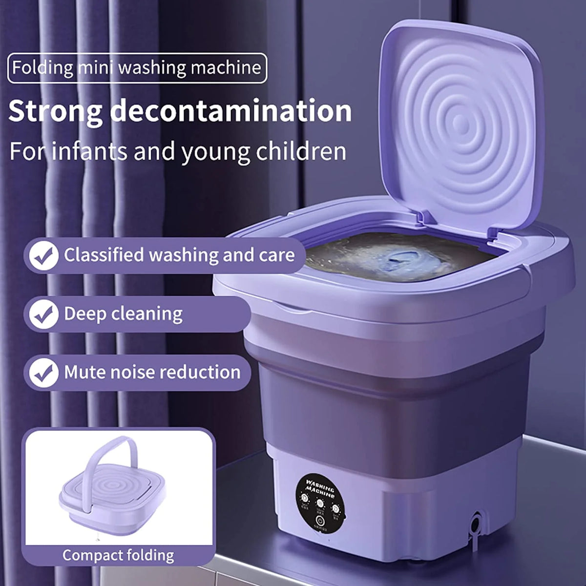 Portable Mini Foldable Washing Machine V354242