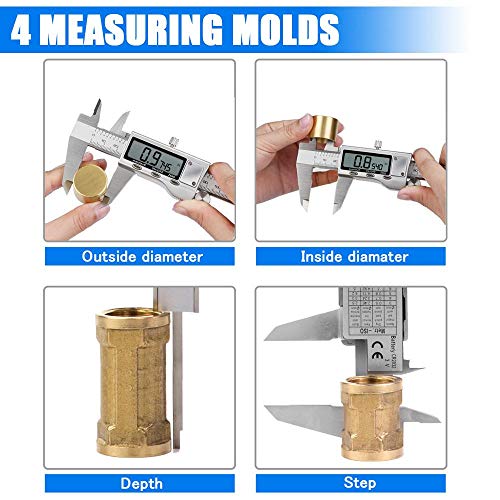 Stainless Steel Digital Caliper 6 Inch D3680