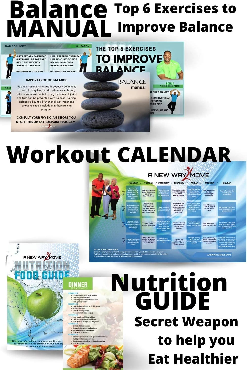 Seniors Exercise DVD System with Resistance Band L851