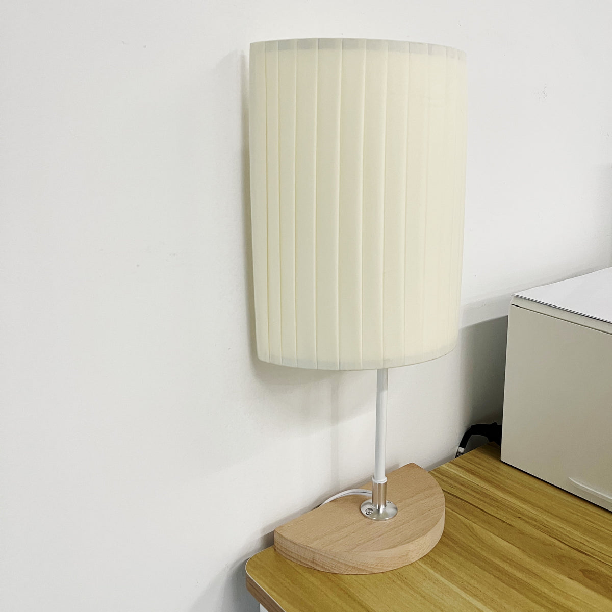 Handmade Wooden Table Lamp, Set of 2 Dimmable T5800