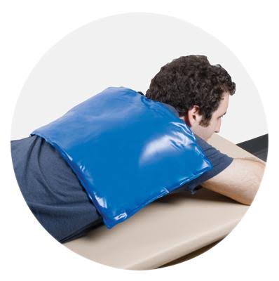 6 x 23 in. Blue-Vinyl Reusable Cold Pack, Neck - Pack of 12 N472