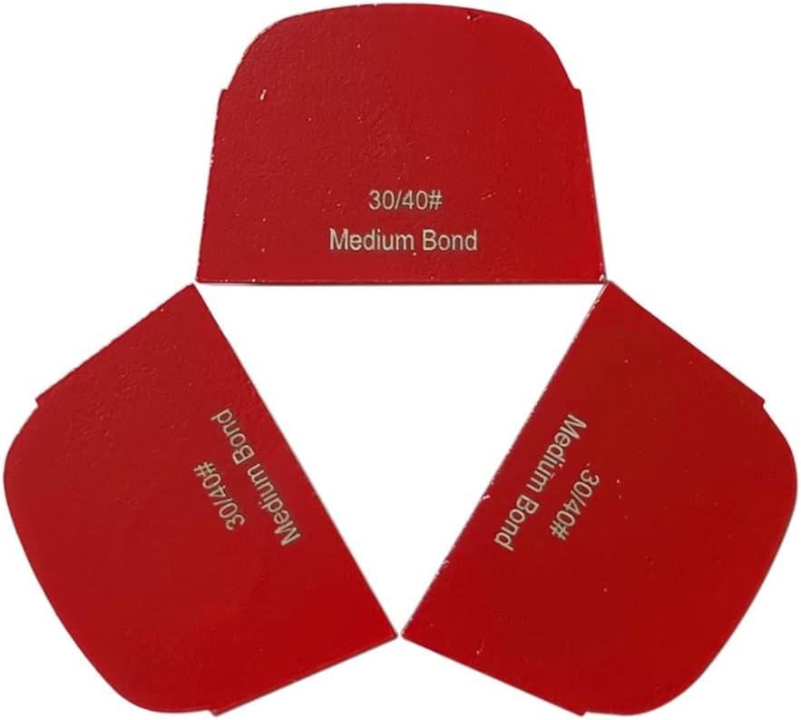 #30/40 Grit Medium Bond Grinding Discs Set of 3 F9173