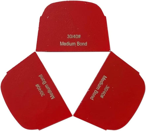 #30/40 Grit Medium Bond Grinding Discs Set of 3 F9173