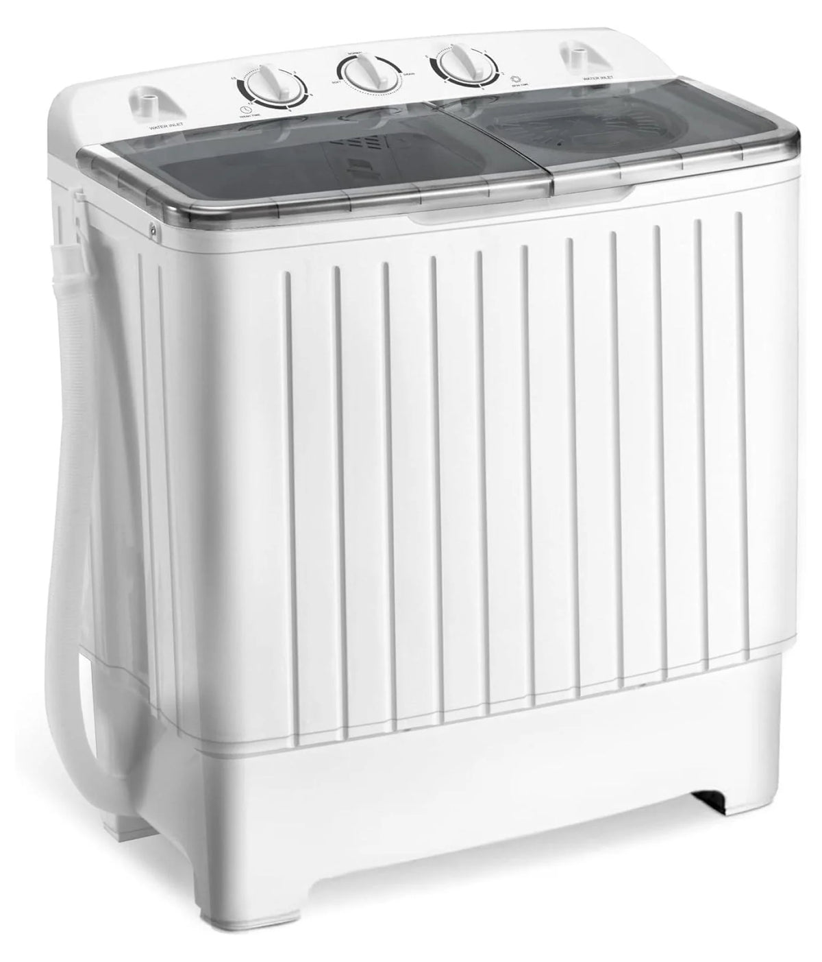 Portable Mini Tub Washer and Dryer Combo 20 lbs Black C212213