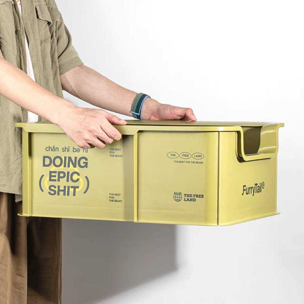XL Cat Litter Box With Scoop T44846