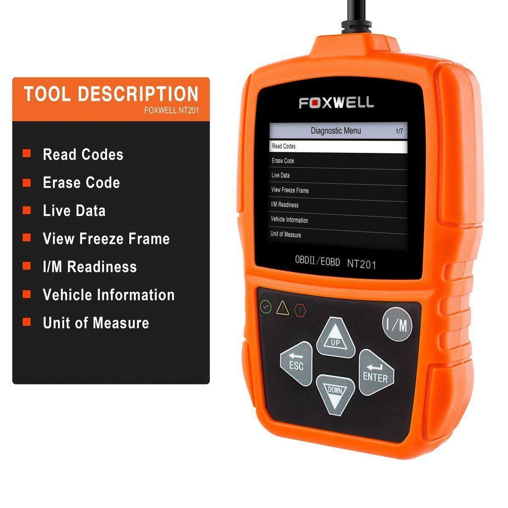 OBD II Auto Code Scanner Diagnostic Scan Tool M6565