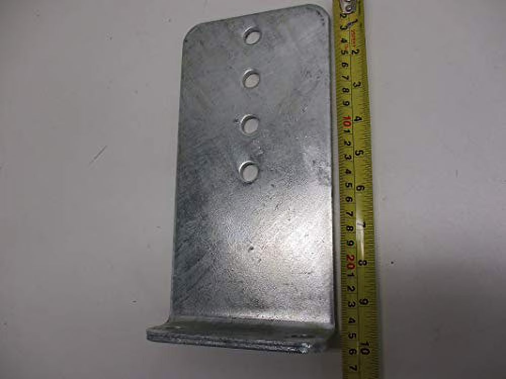 5" by 10" Galvanized Pontoon Boat Trailer Bunk Bolster L Brackets G12482