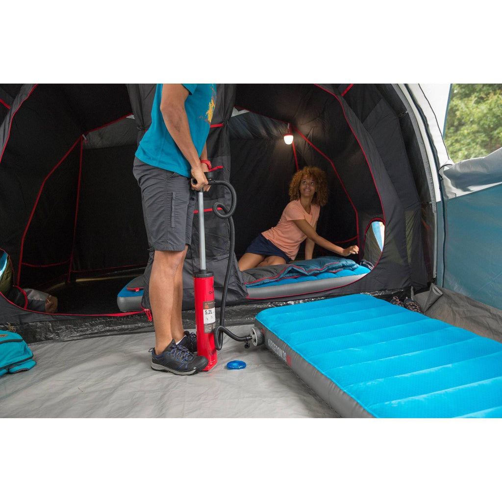 Self-Inflating 2-Person Camping Mattress in Teal Blue C6640