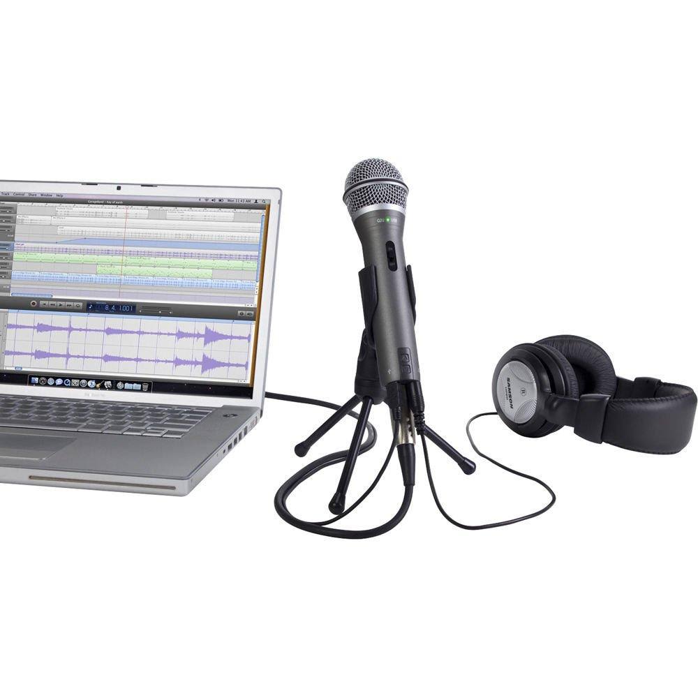 Samson Q2U Handheld Dynamic USB Microphone Kit U24742