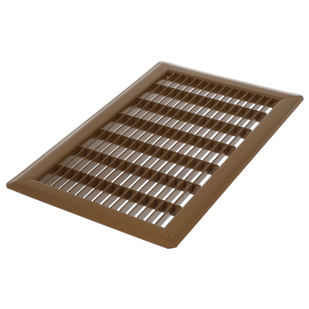 6in x 20in Brown Heavy Gauge Steel Floor Grille B20775